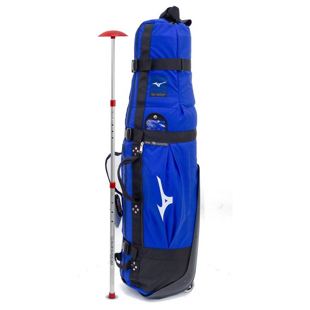 Mizuno CG Last Bag Large Pro Travel - Erkek Sırt Çantası - Kraliyet Mavisi/Siyah Türkiye (XISTMK-542